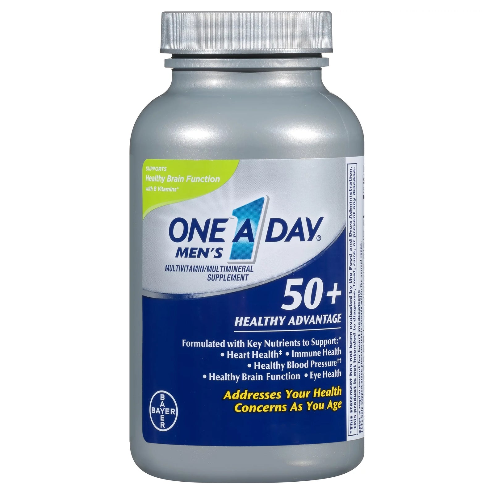 One A Day Men's 50+ Healthy Advantage Multivitamin Supplement 65 Count