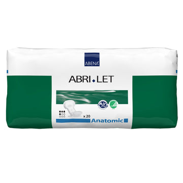 Abri-Let Anatomic Incontinence Liner 8 x 17 Inch