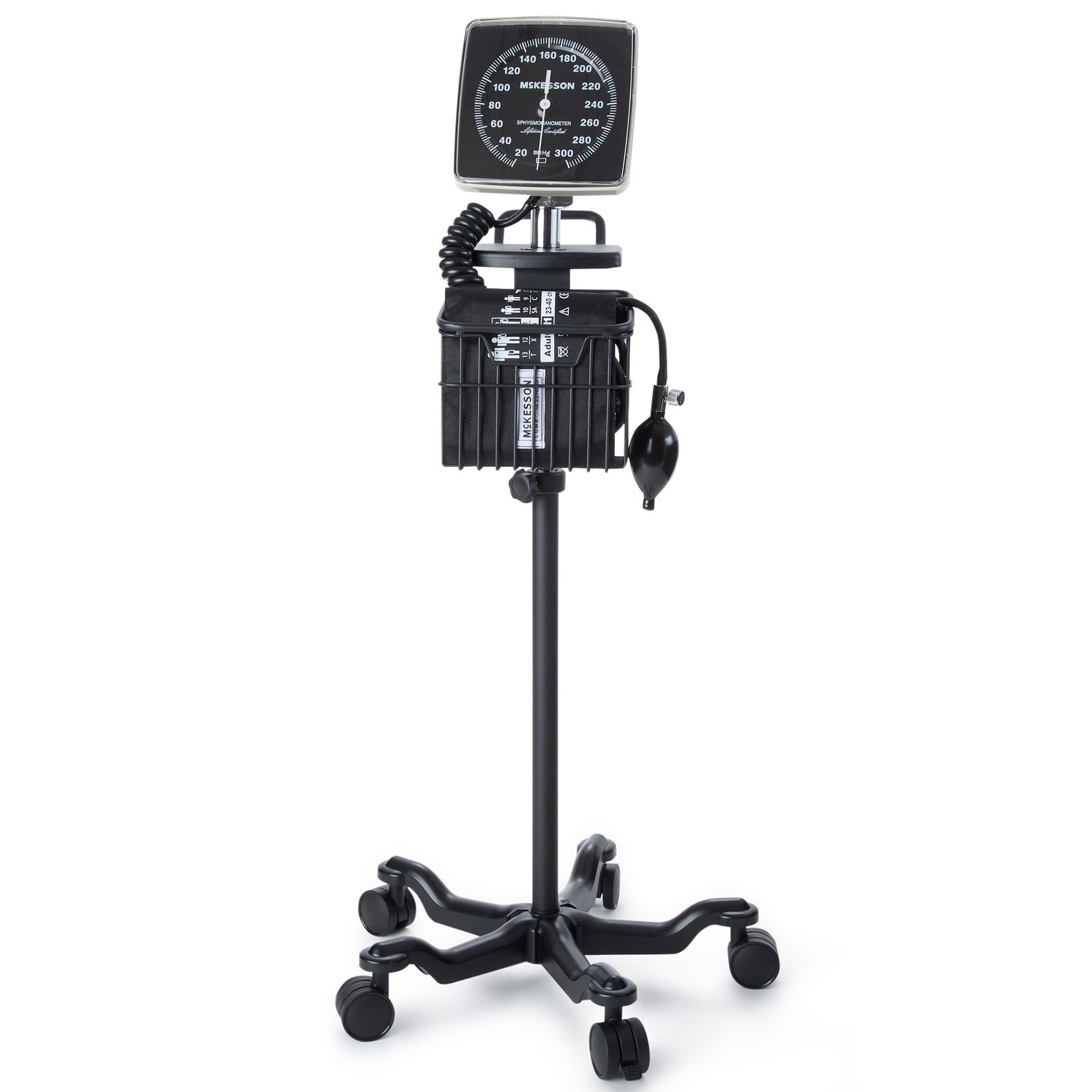 McKesson LUMEON™ Mobile Aneroid Sphygmomanometer Unit with Adult Cuff