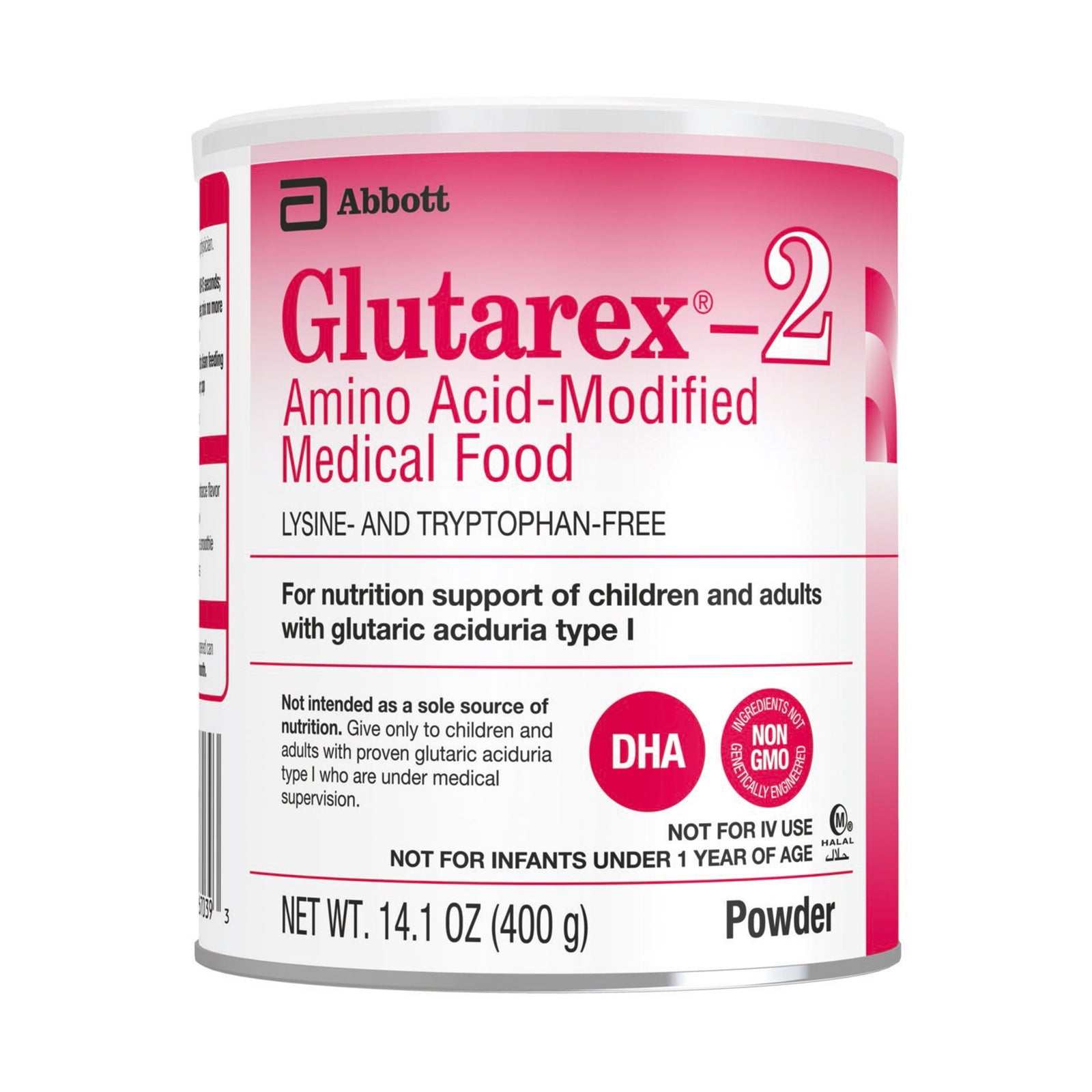 Abbott Nutrition Glutarex-2 Oral Supplement, Unflavored, 14.1 oz