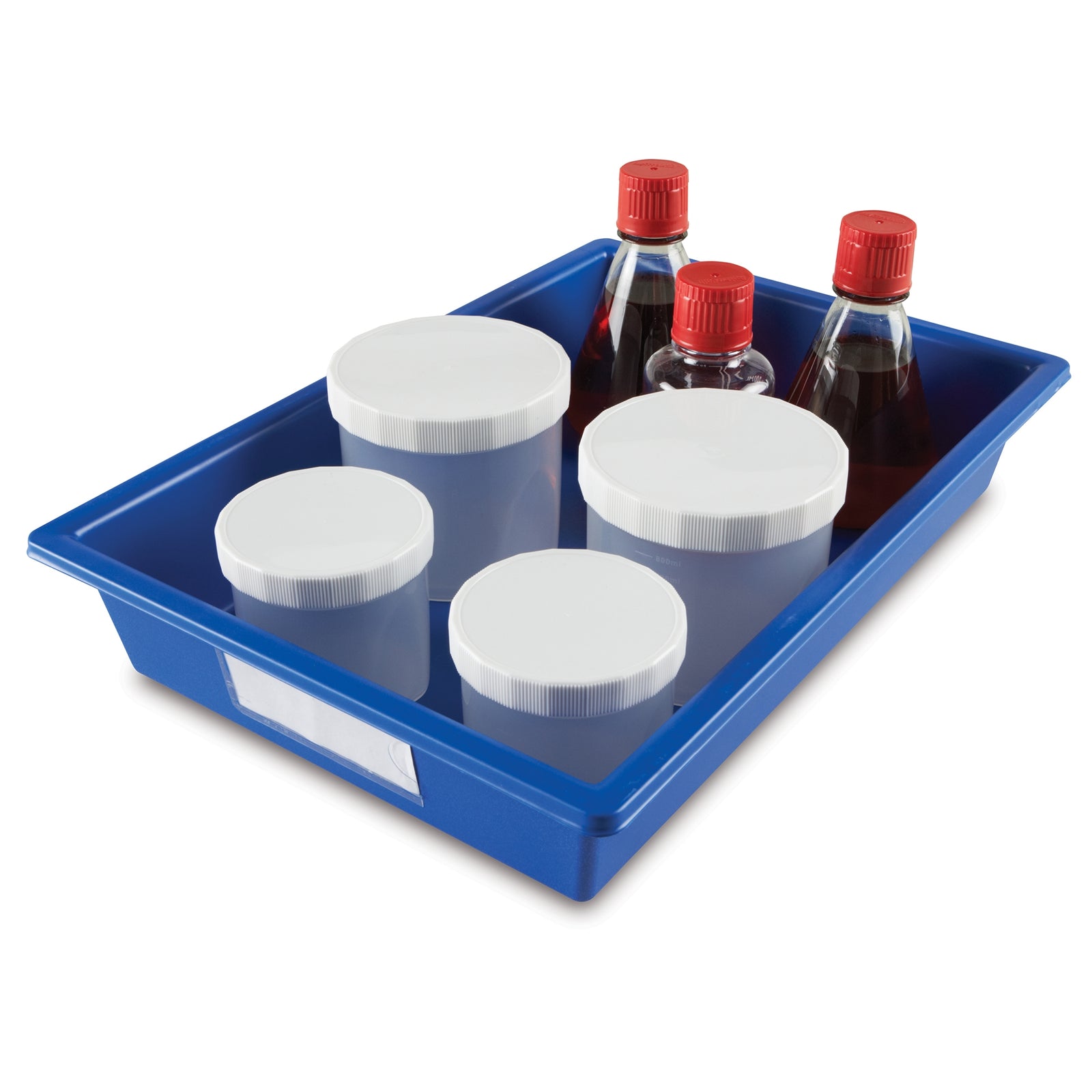 Droplet™ Specimen Storage Tray Blue/White 84 x 331 x 480 mm