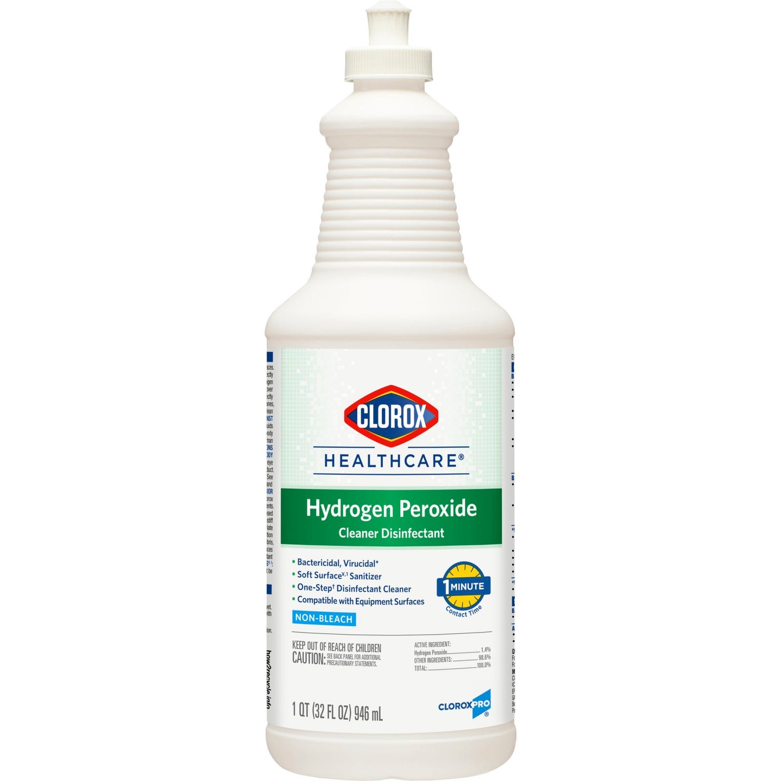 Clorox Healthcare Hydrogen Peroxide Cleaner Disinfectant, 32 oz