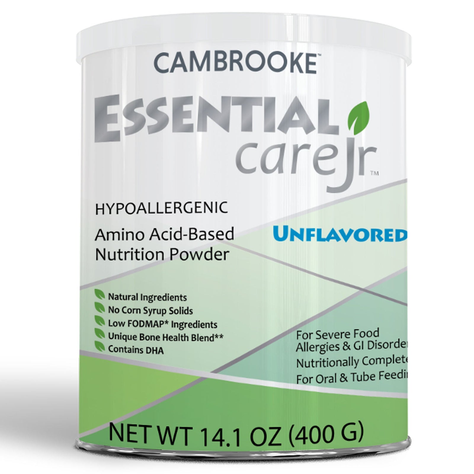 Cambrooke Essential Care Jr Unflavored Nutrition Powder, 400 g