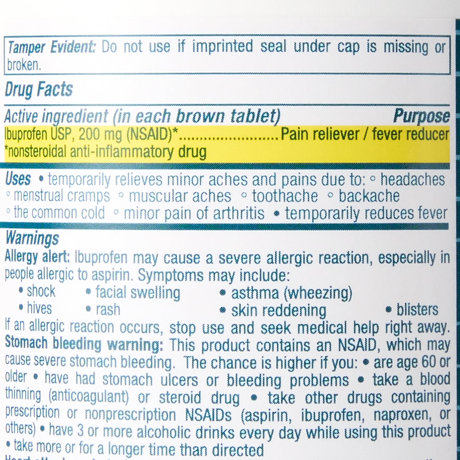 Geri-Care Ibuprofen 200 mg Tablets
