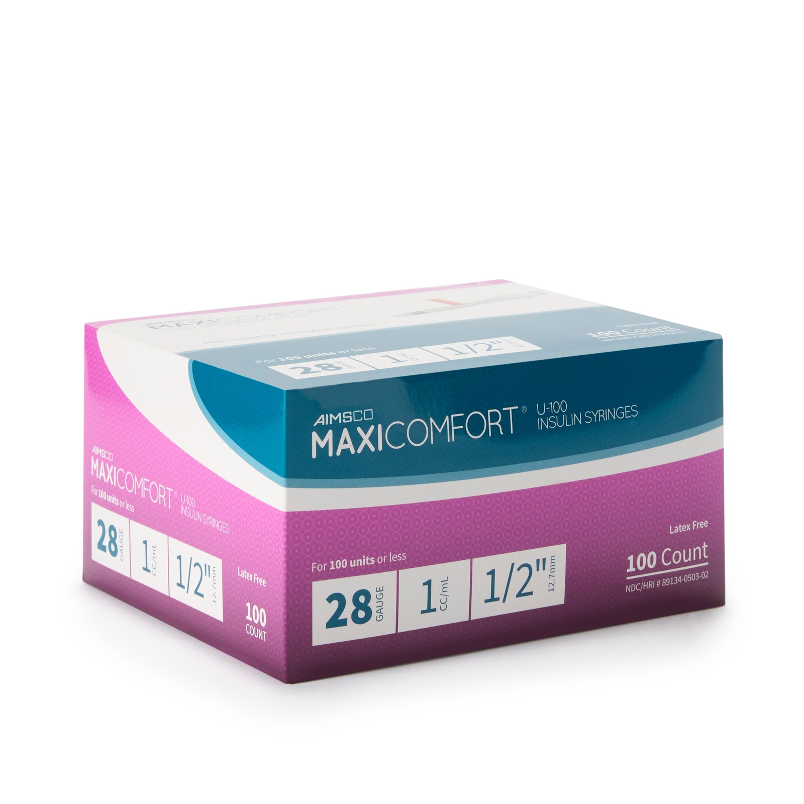 AIMSCO® Standard Insulin Syringe with Needle