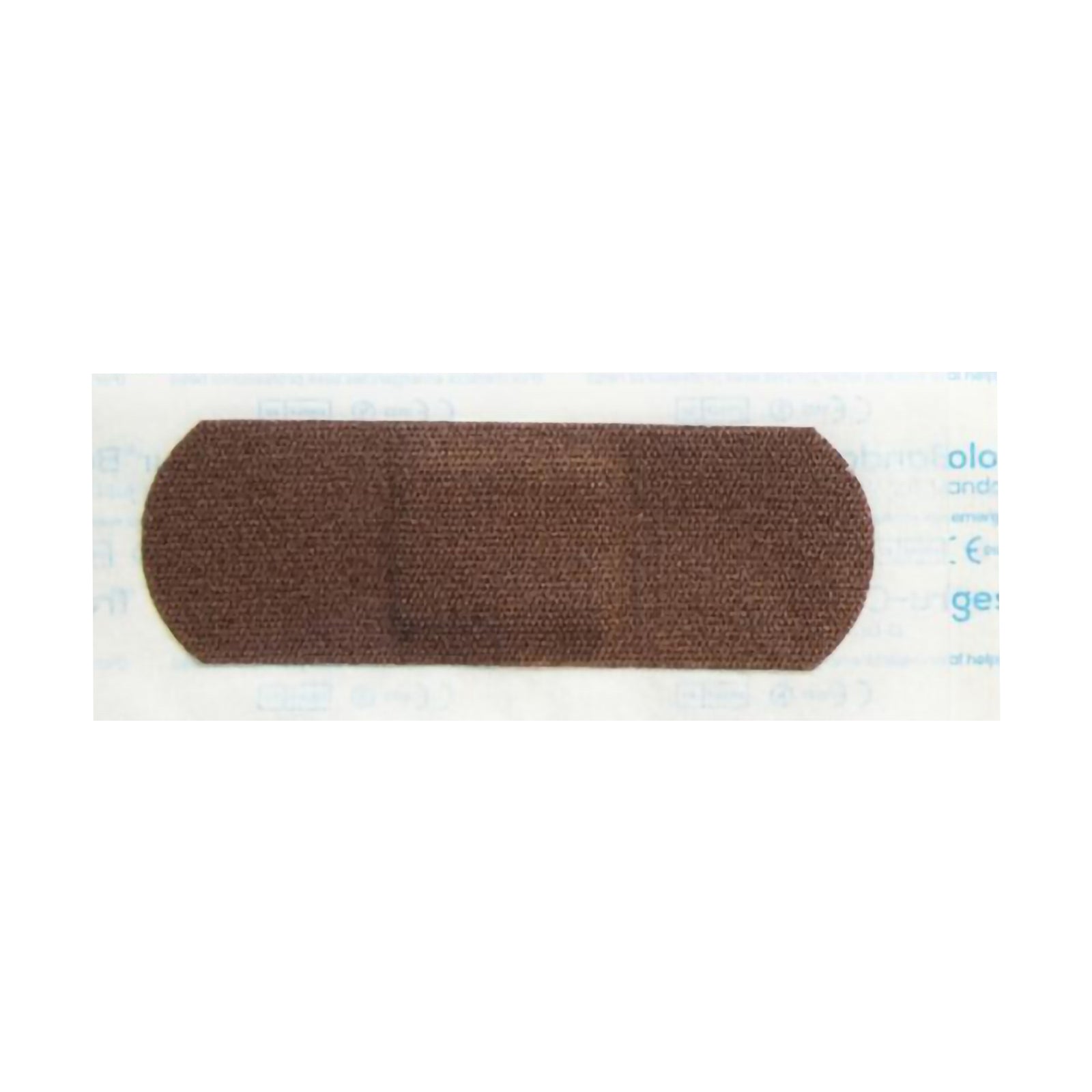 Tru-Colour® Dark Brown Fabric Adhesive Strip 1 x 3 Inch Sterile