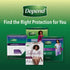 Depend Maximum Absorbency Female Incontinence Underwear Blush Small