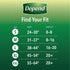 Depend Maximum Absorbency Female Incontinence Underwear Blush Small