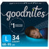 Goodnites Boys Overnight Absorbent Underwear, Size L (68 to 95 lbs)