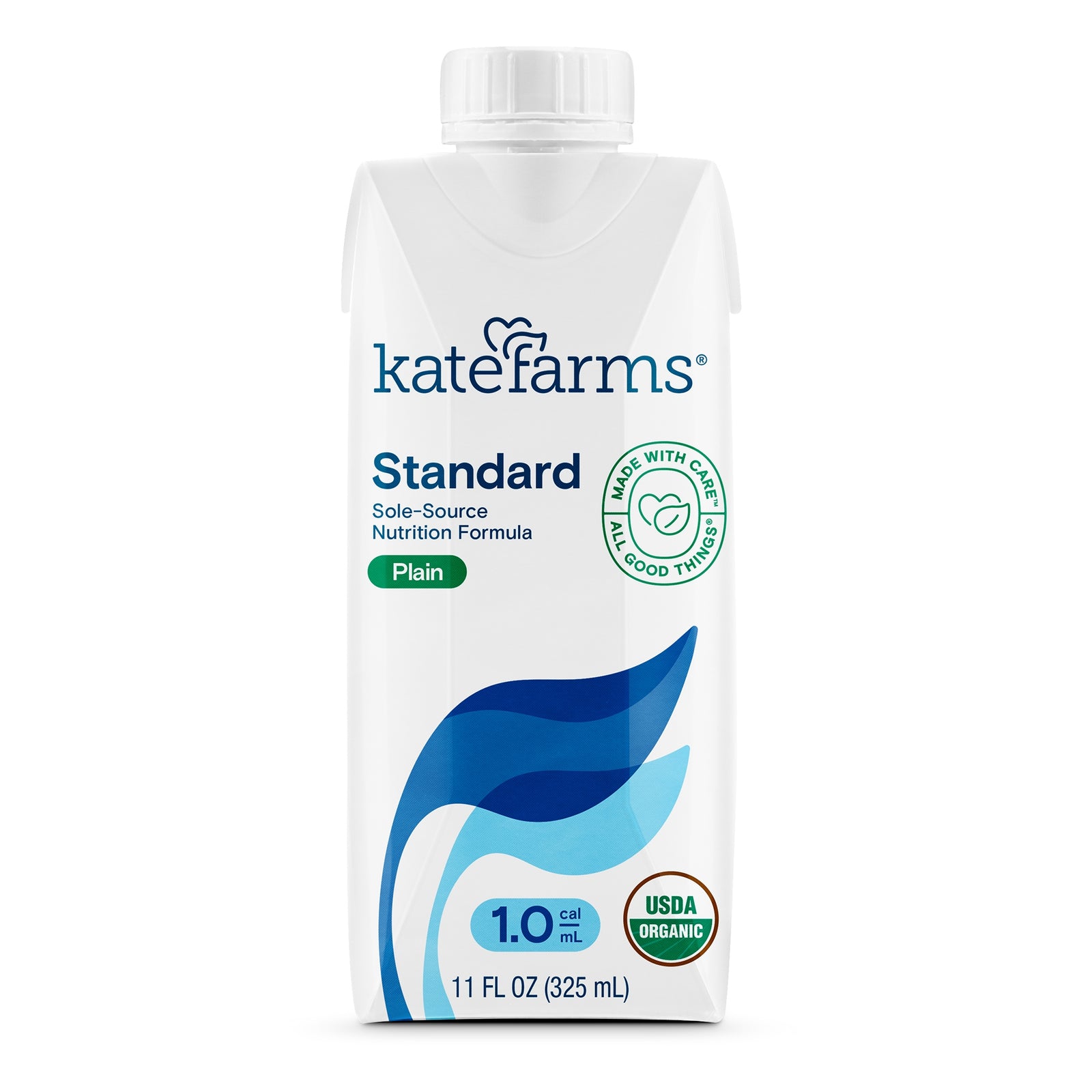 Kate Farms Standard 1.0 Plain Flavor Oral Supplement 11 oz