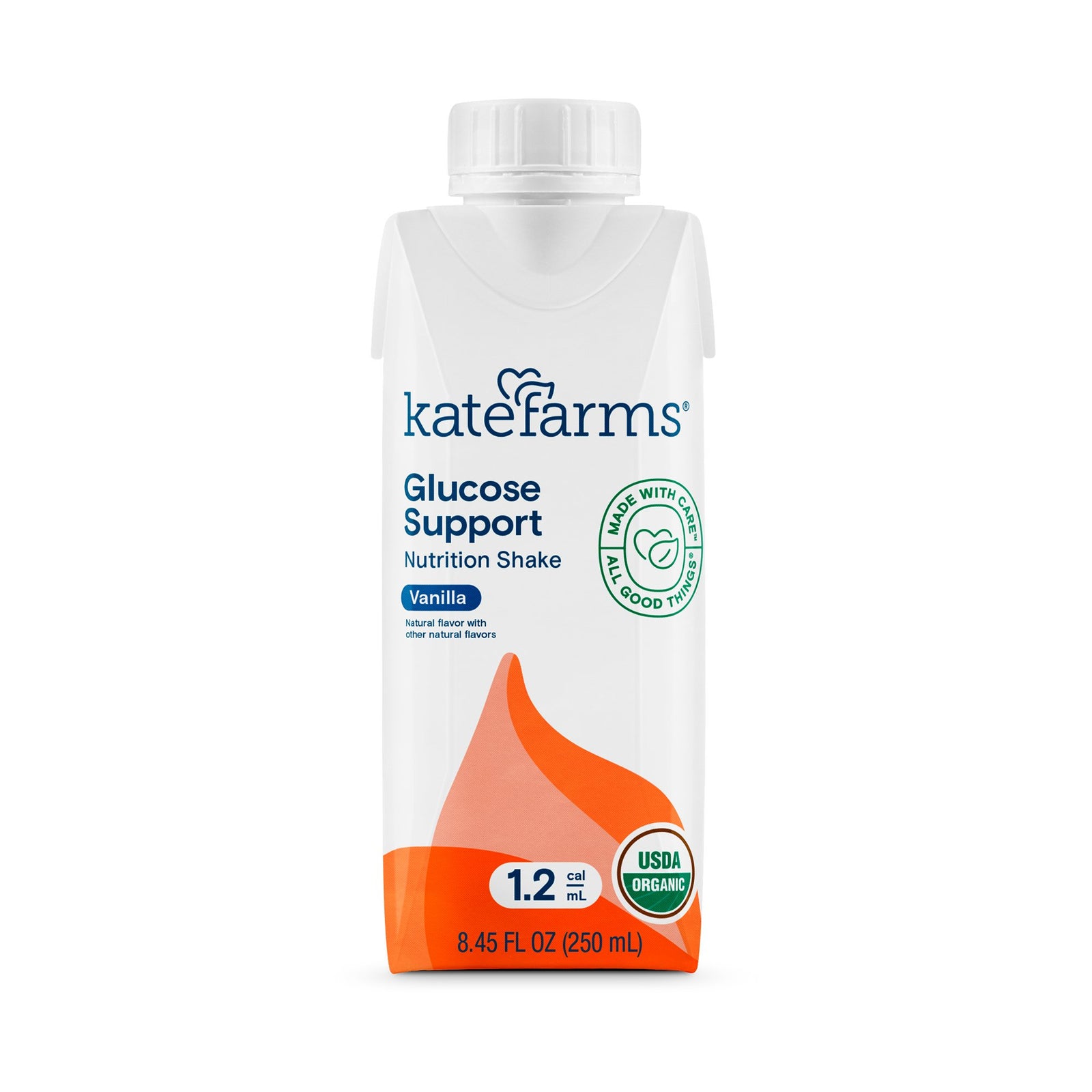 Kate Farms Glucose Support 1.2 Vanilla Flavor Oral Supplement 8.45 oz
