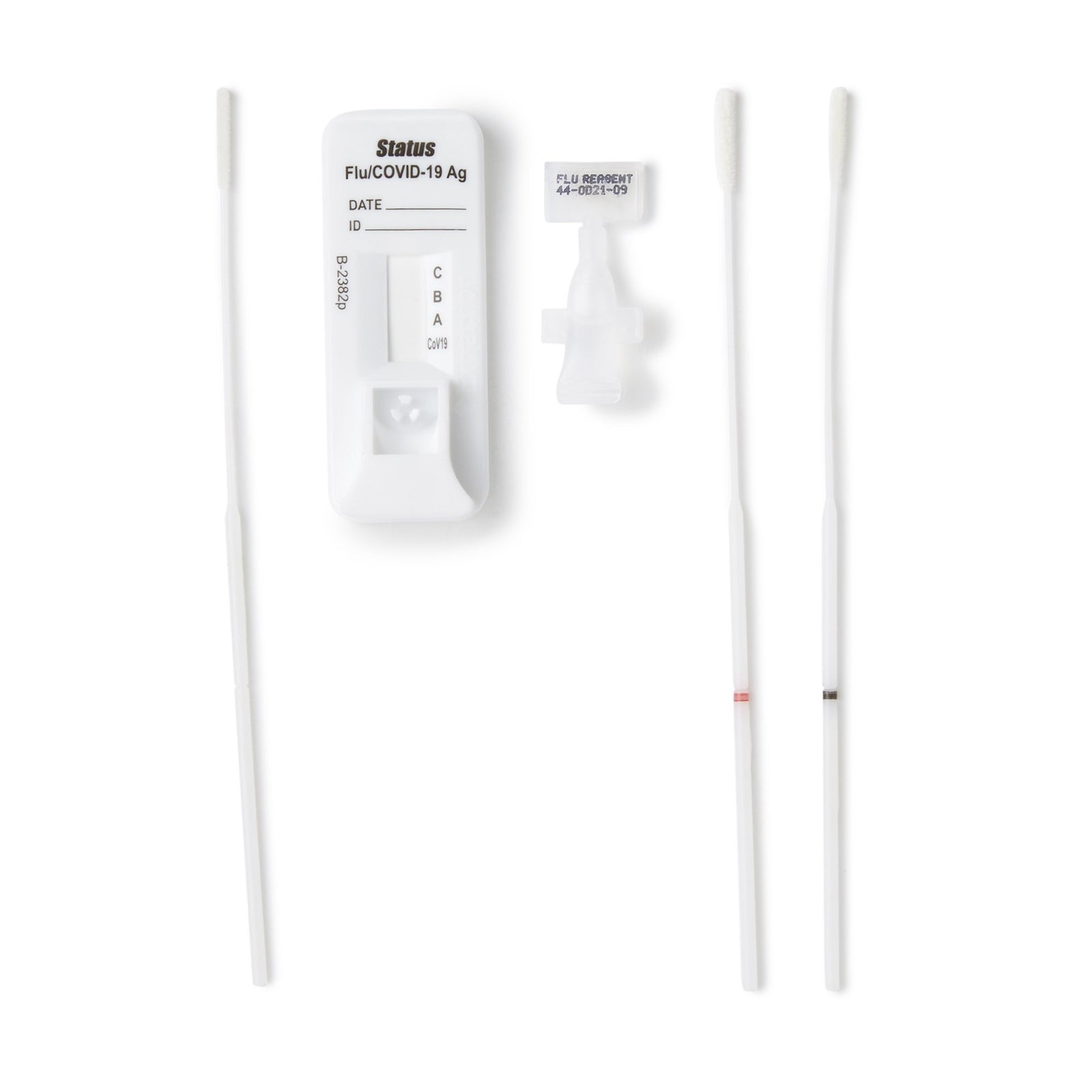 Status COVID-19 / Flu A and B Rapid Antigen Test Kit - 25 Tests