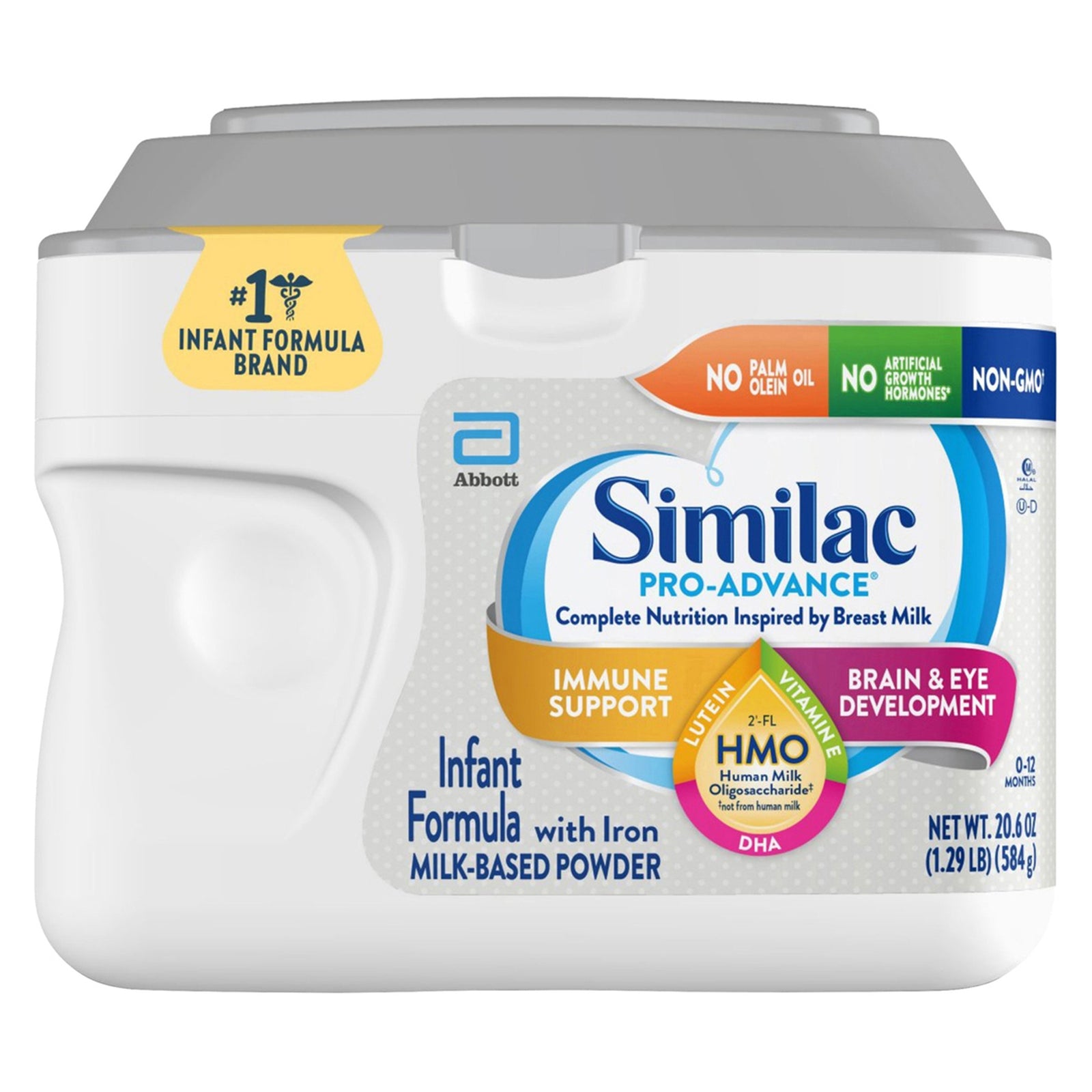 ABBOTT NUTRITION Similac Pro-Advance Infant Formula Powder, 20.6 oz
