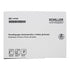 Shiller Z-Fold Thermal Recording Chart Paper with Red Grid - 5-3/5" x 148'