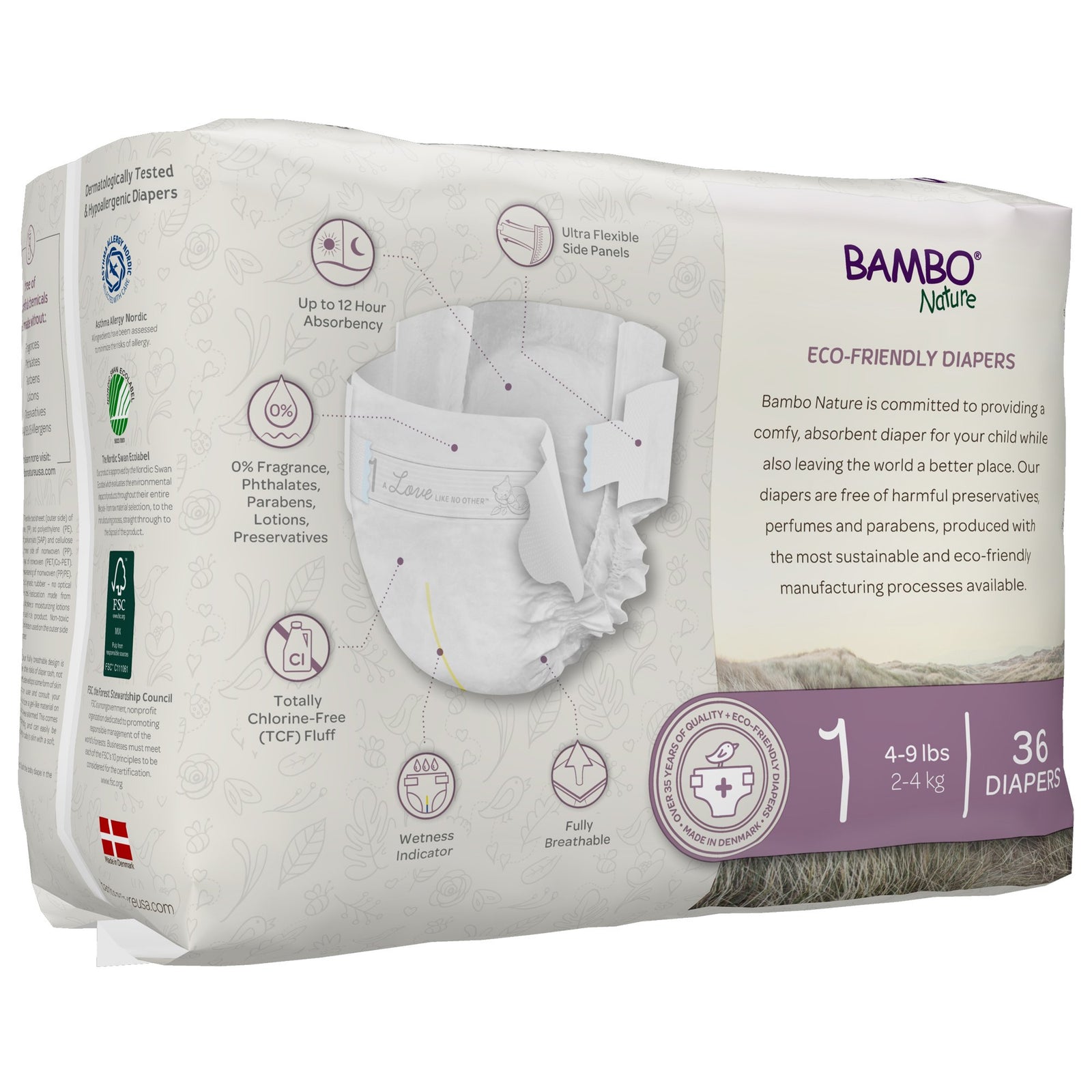 Bambo Nature Dream Disposable Baby Diapers