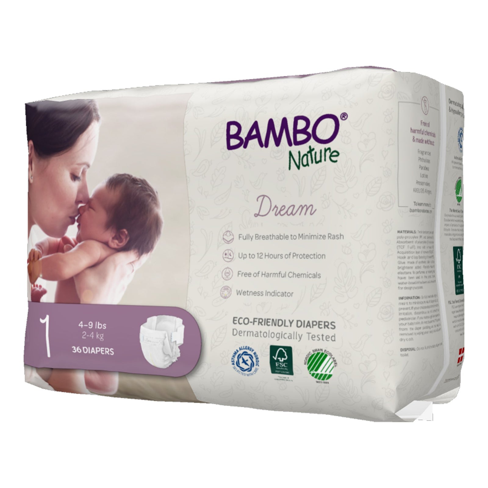 Bambo Nature Dream Disposable Baby Diapers