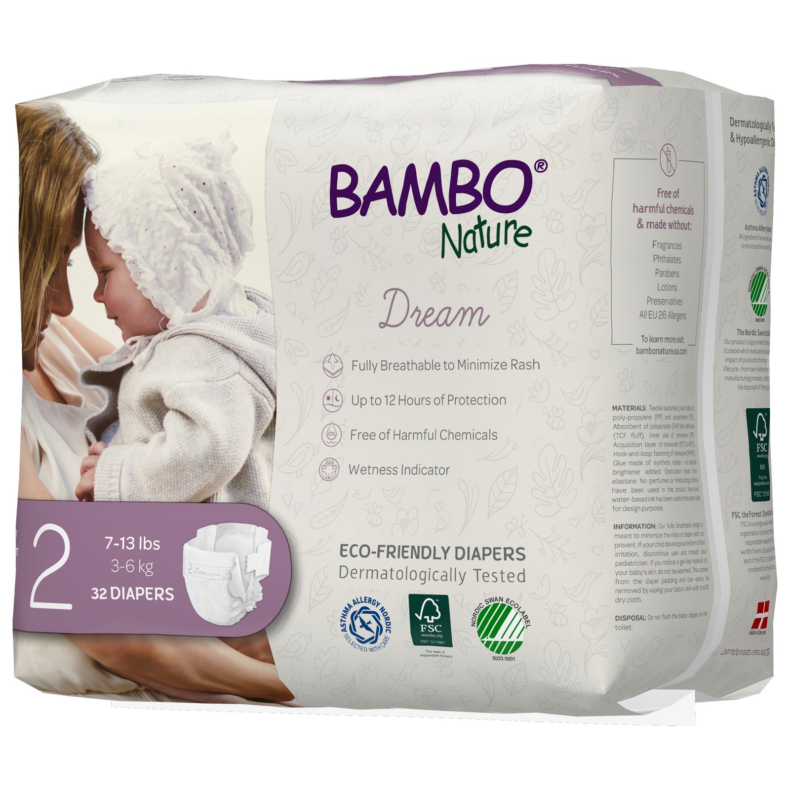 Bambo Nature Dream Disposable Baby Diapers
