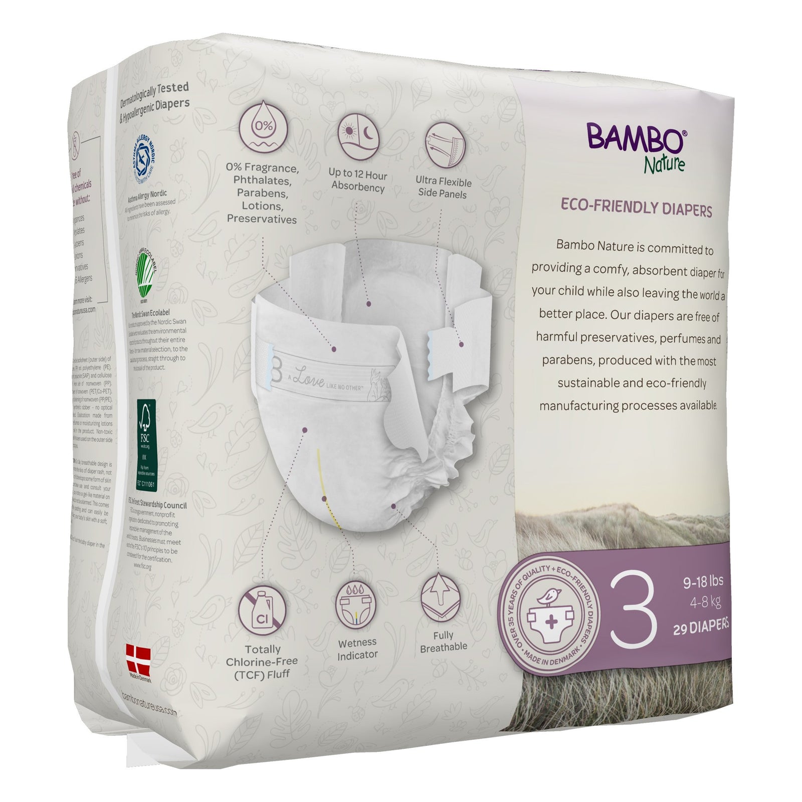 Bambo Nature Dream Disposable Baby Diapers