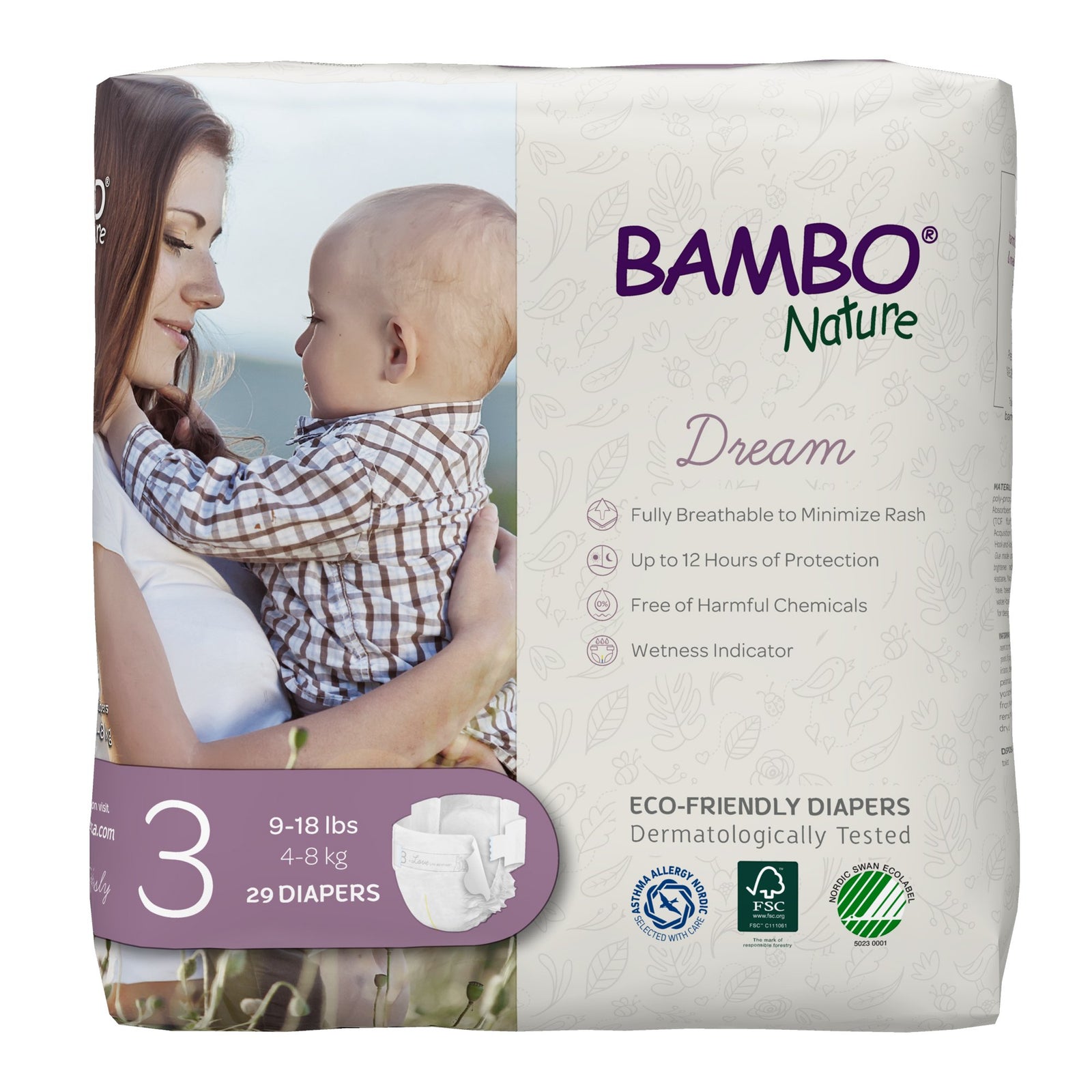Bambo Nature Dream Disposable Baby Diapers