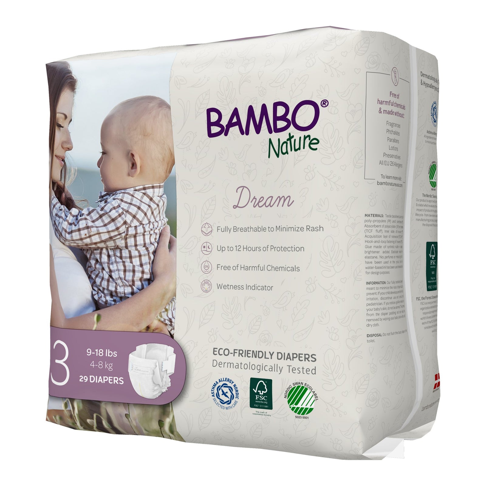 Bambo Nature Dream Disposable Baby Diapers