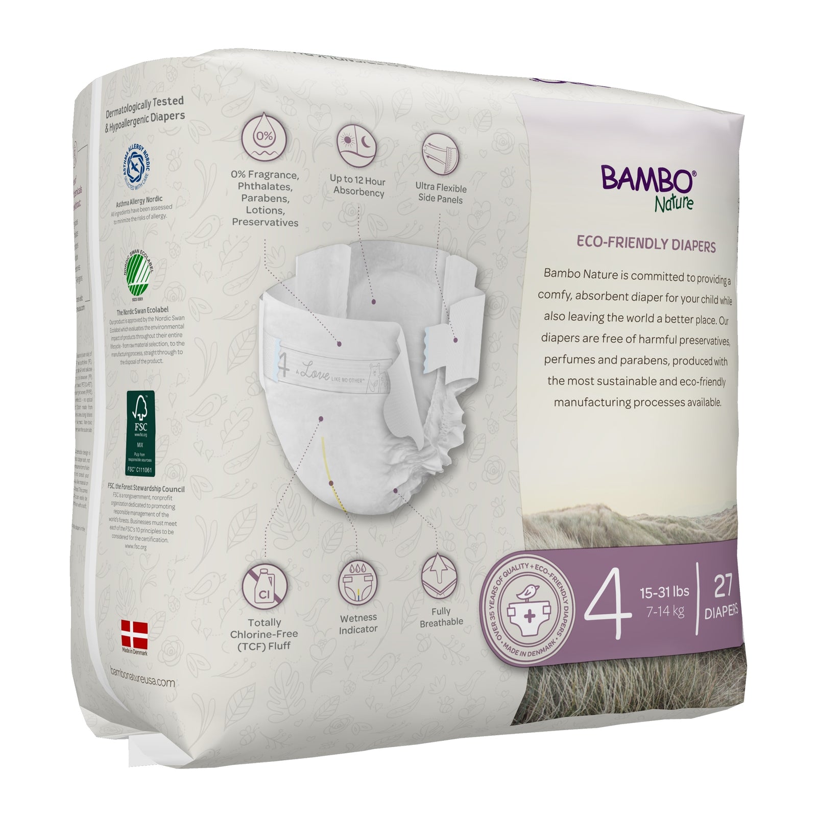 Bambo Nature Dream Disposable Baby Diapers