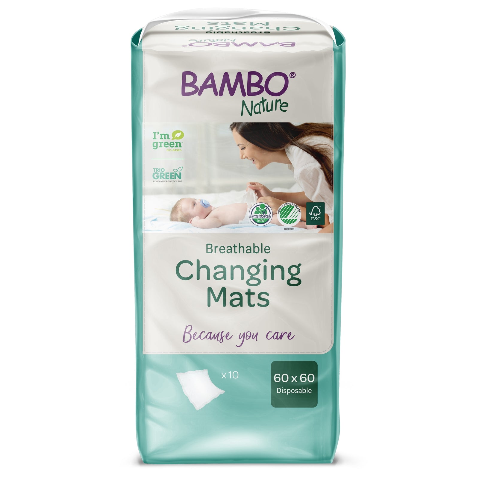 Bambo Nature Disposable Changing Table Pad