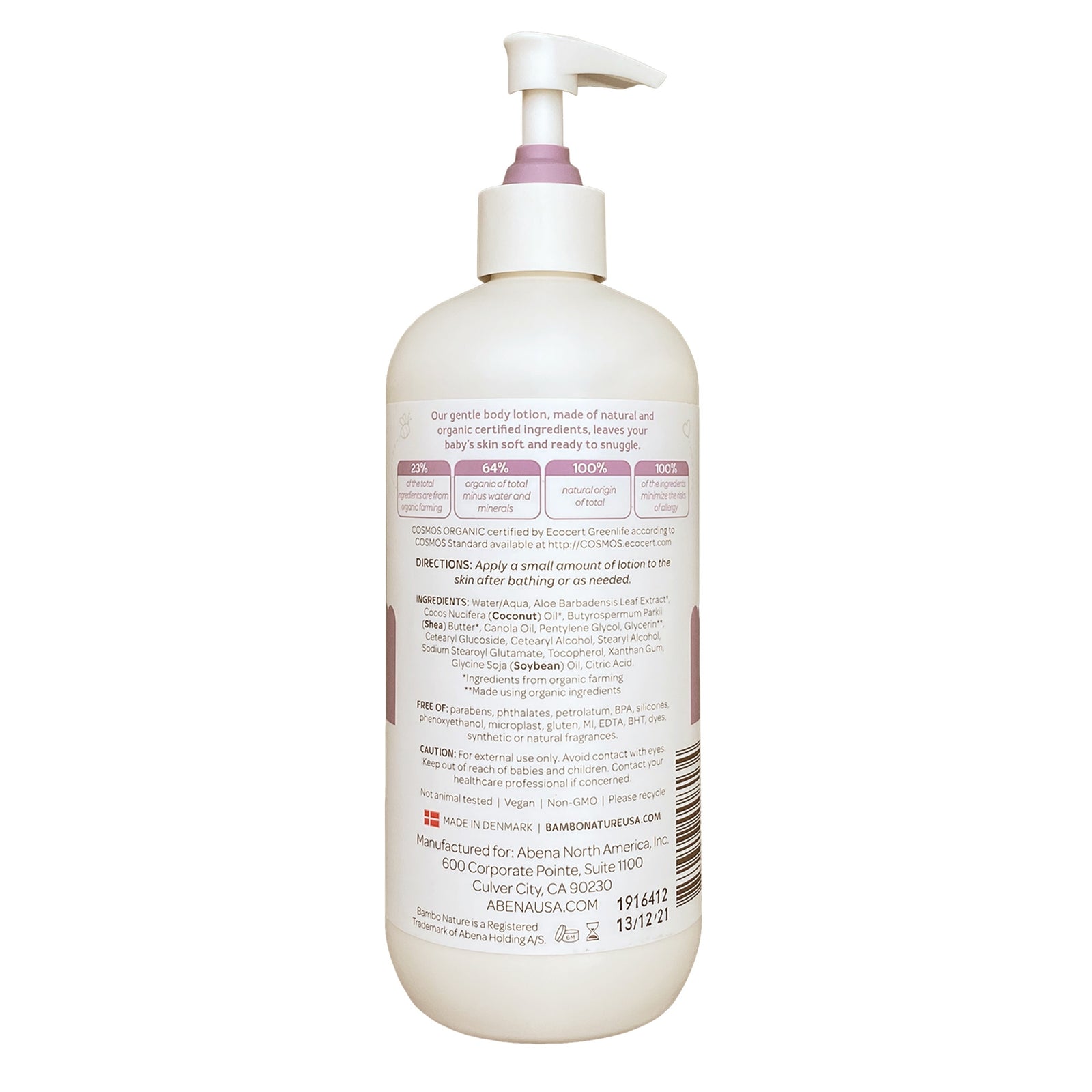 Bambo Nature Snuggle Time Baby Lotion