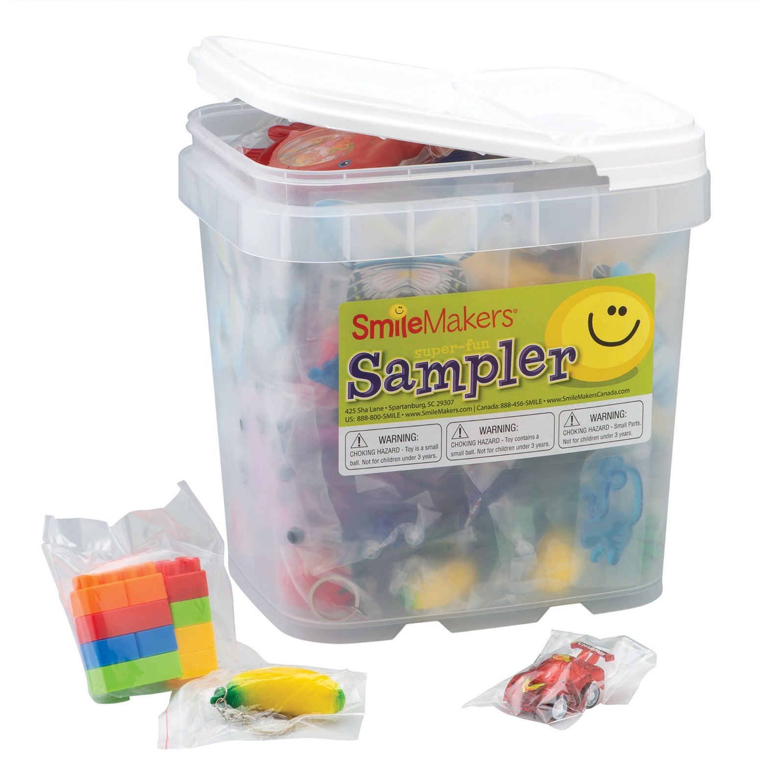 SmileMakers Individually Wrapped Toy Sampler