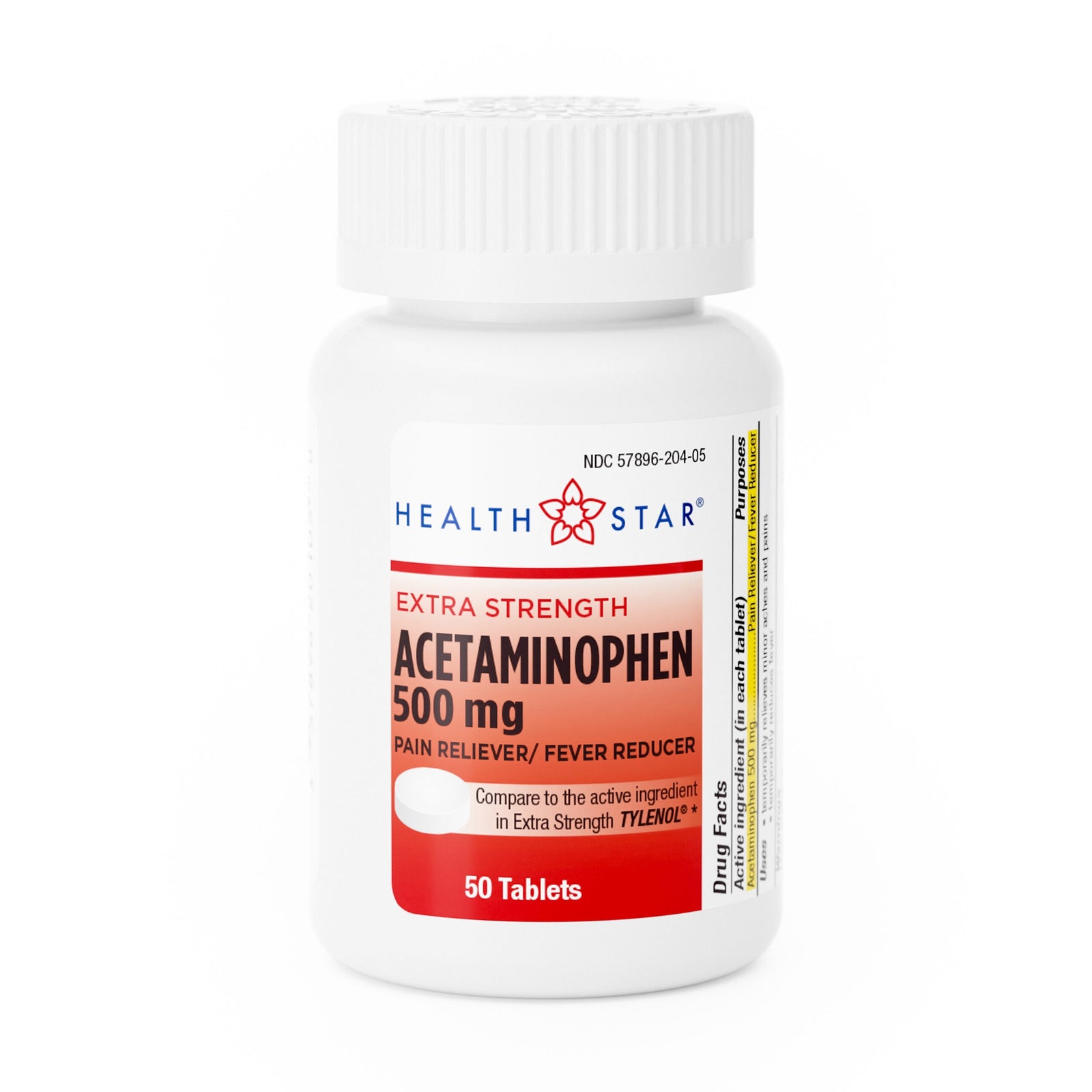 Geri-Care Acetaminophen 500 mg Tablets
