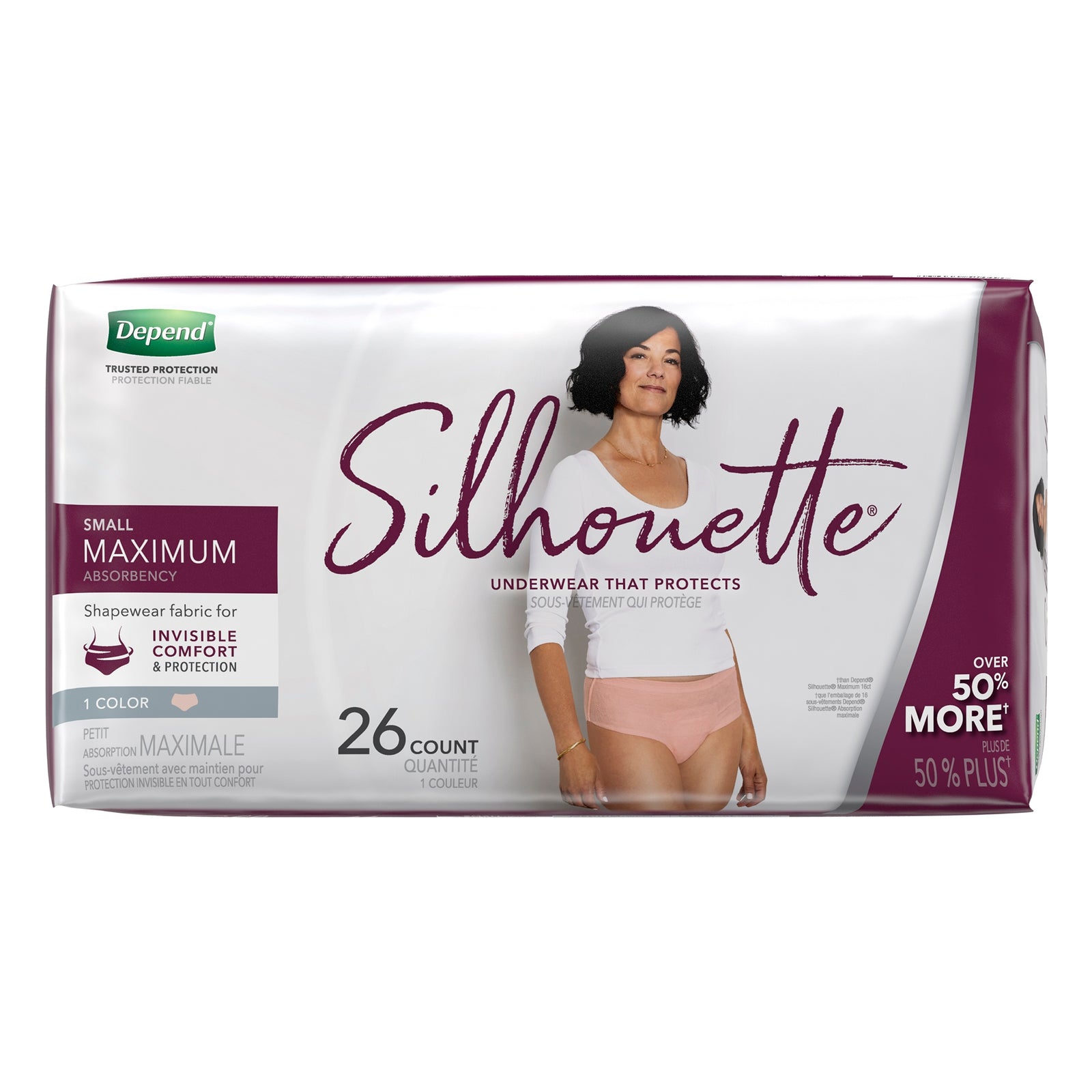 Depend Silhouette Women's Absorbent Underwear