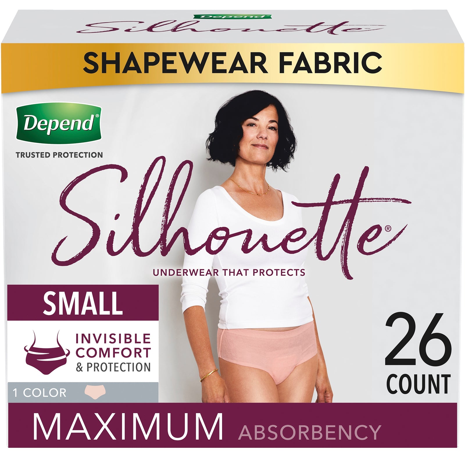 Depend Silhouette Women's Absorbent Underwear