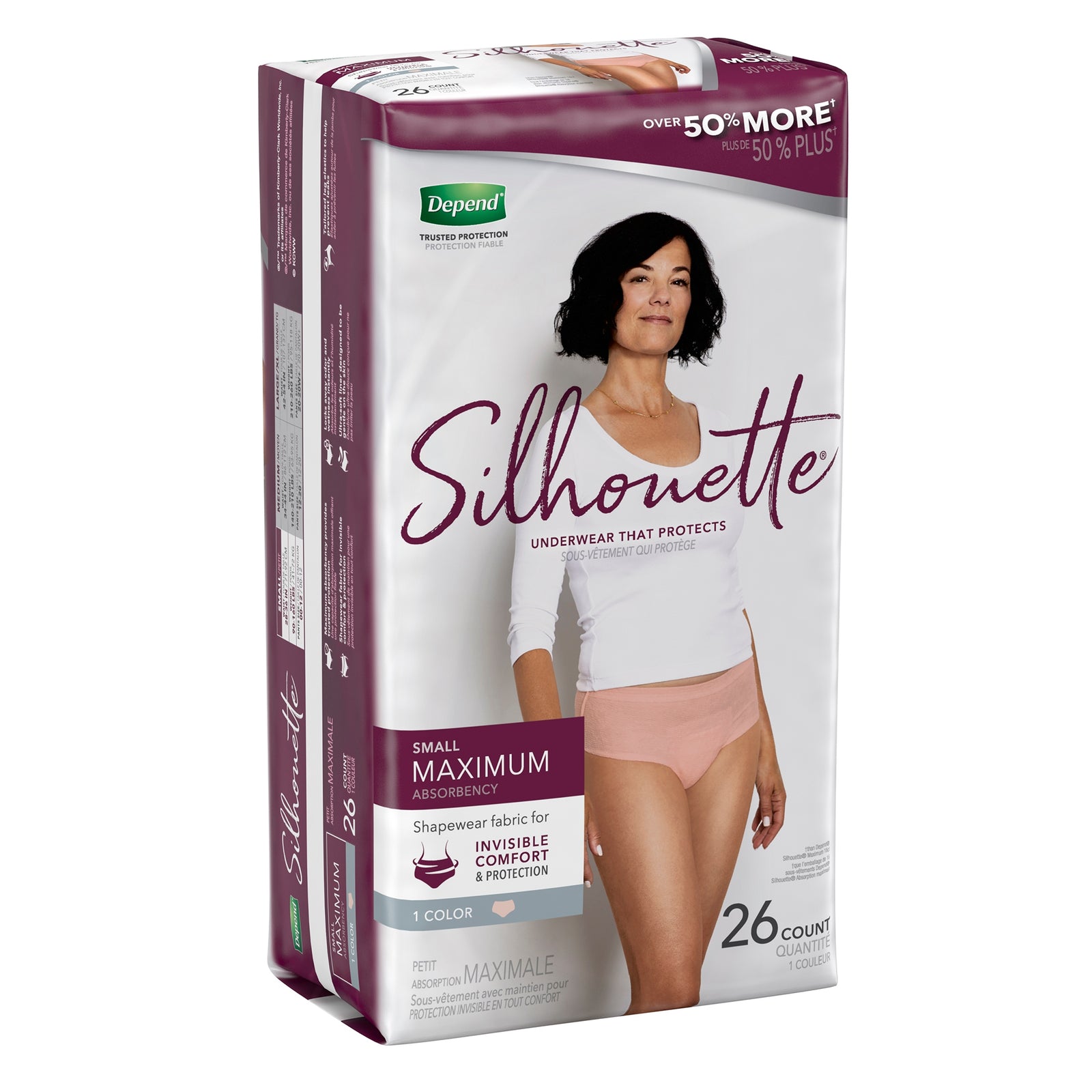 Depend Silhouette Women's Absorbent Underwear