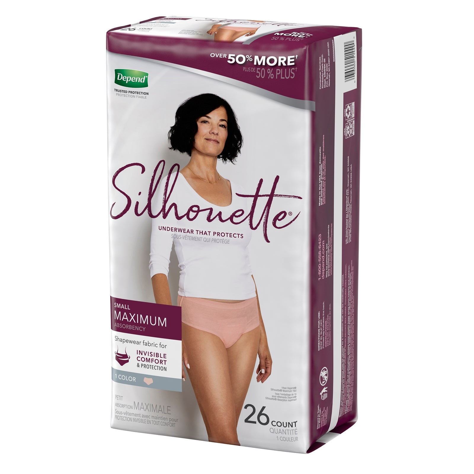 Depend Silhouette Women's Absorbent Underwear