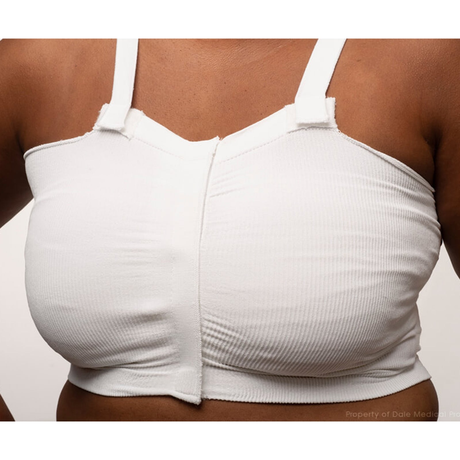 Dale Medical Post-Surgical Bra with Front Hook and Loop Closure