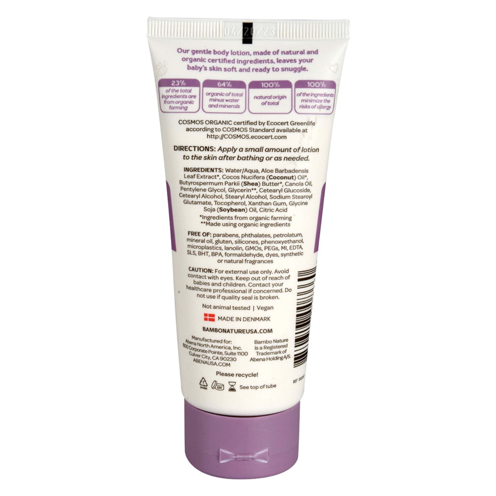 Bambo Nature Snuggle Time Baby Lotion