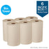 Pacific Blue Ultra™ Brown Paper Towel Roll 6 x 9 Inch