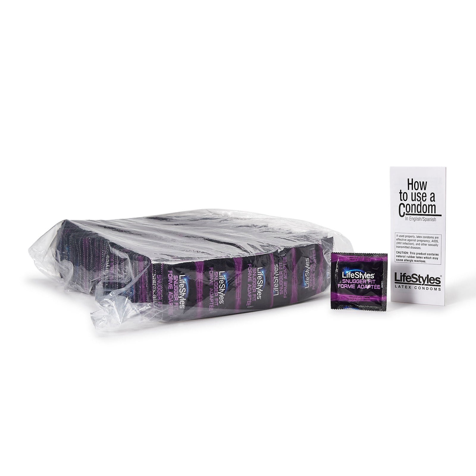 LifeStyles Snugger Fit Lubricated Latex Condom