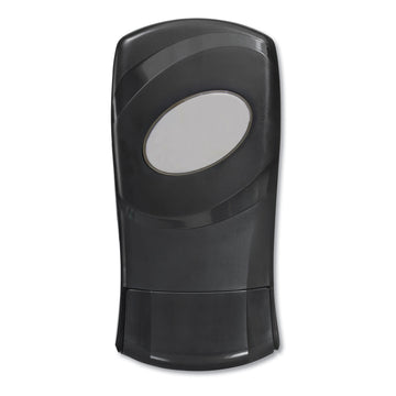 Dial Professional Slate Gray ABS Plastic Manual Push Soap Dispenser - 3 Pack