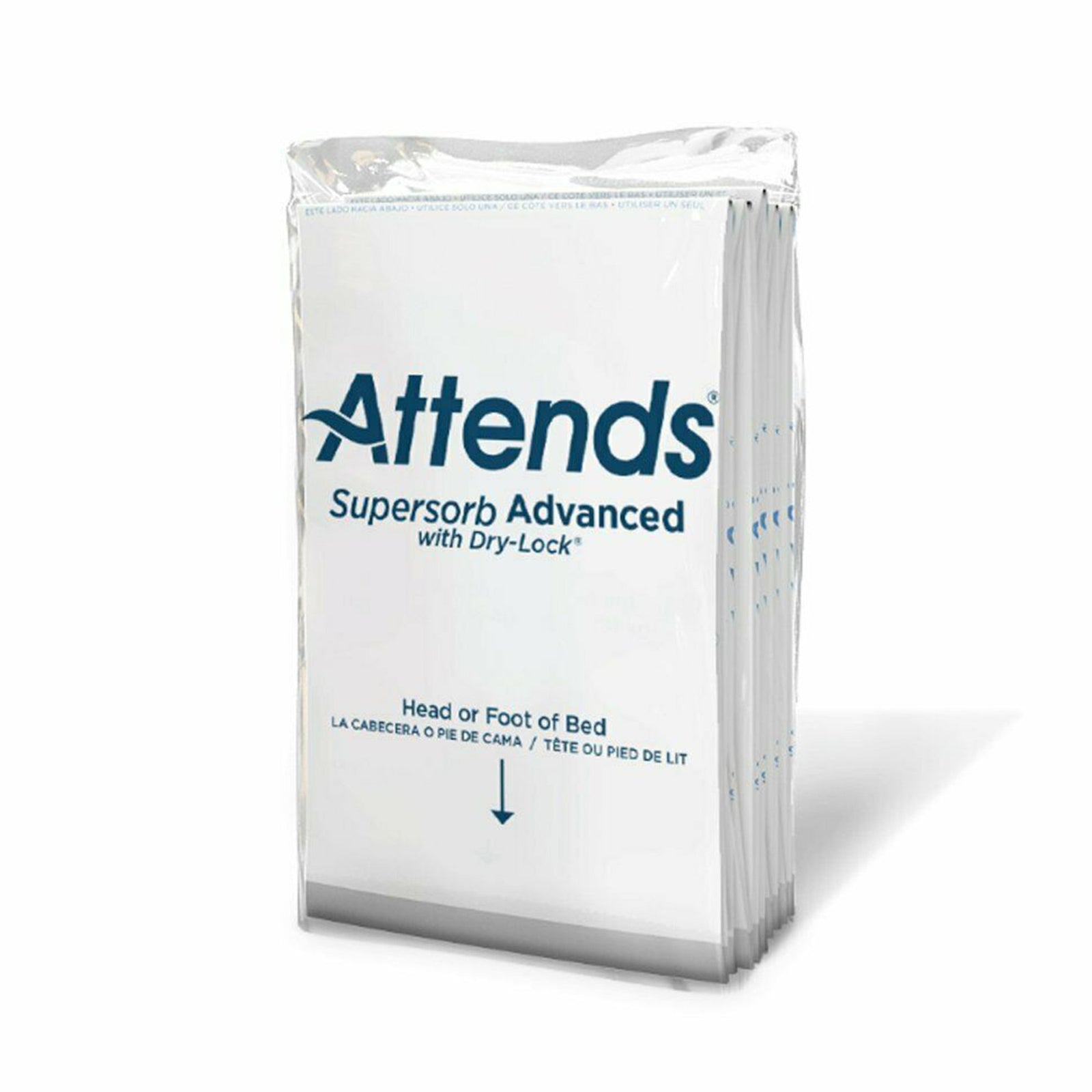 Attends Healthcare Supersorb Advanced Premium Dry Lock Underpads (Bag of 5)