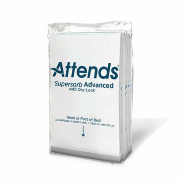 Attends Healthcare Supersorb Advanced Premium Dry Lock Underpads (Bag of 5)