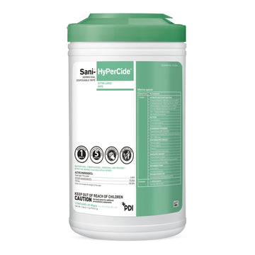 Sani-HyPerCide™ Premoistened Germicidal Surface Disinfectant Wipes