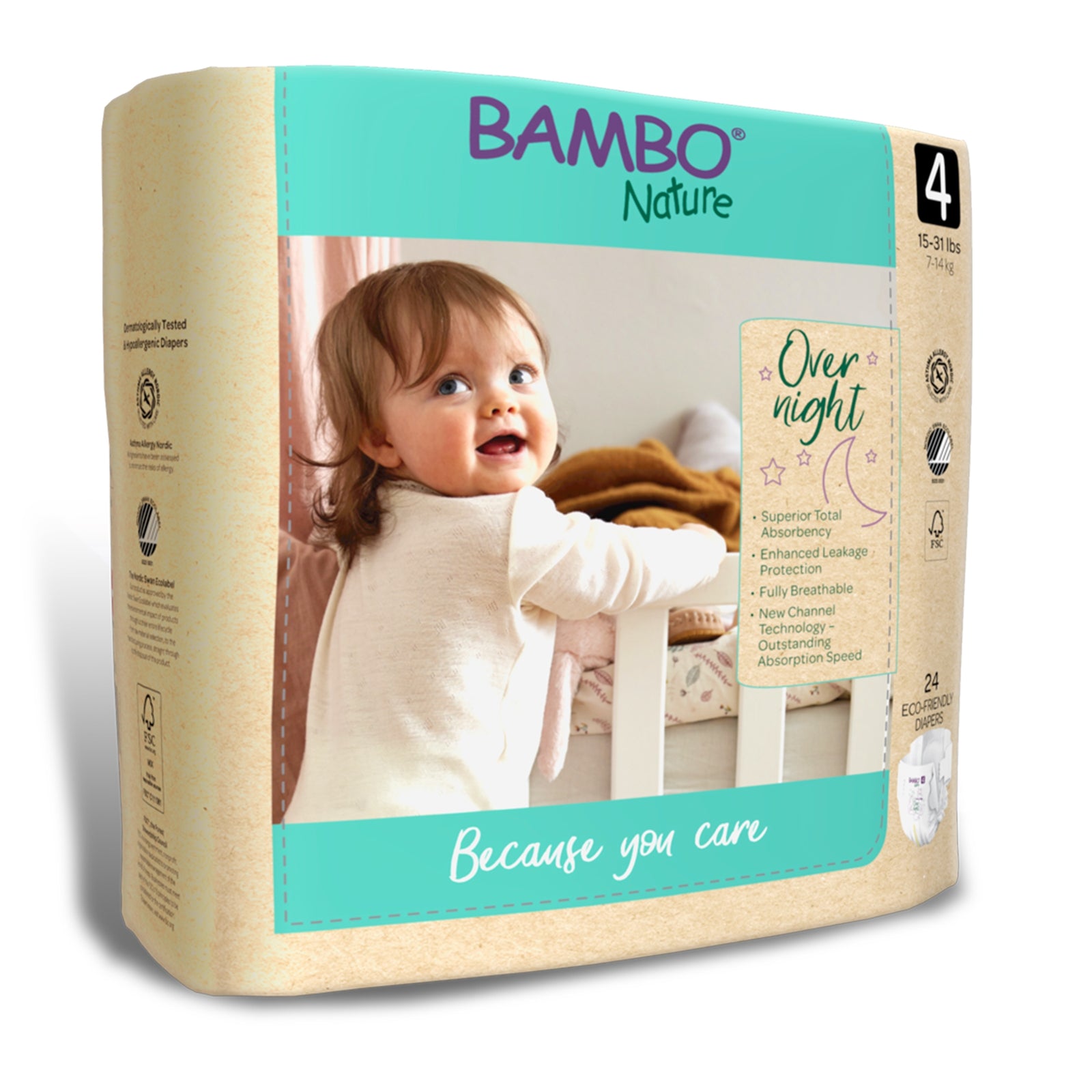 Bambo Nature Overnight Baby Diapers