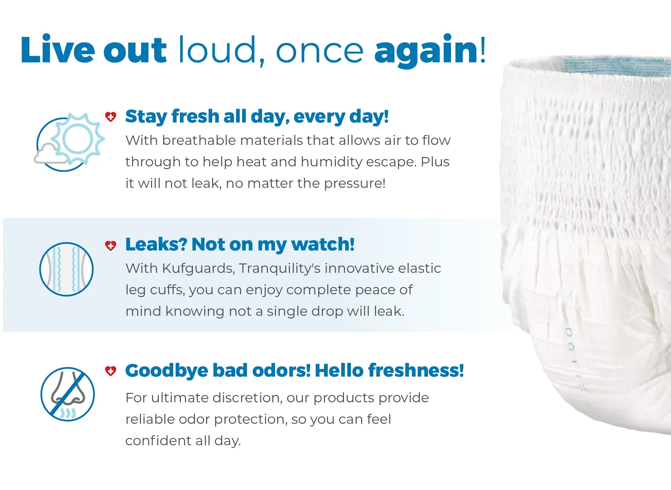 Tranquility Premium DayTime Underwear