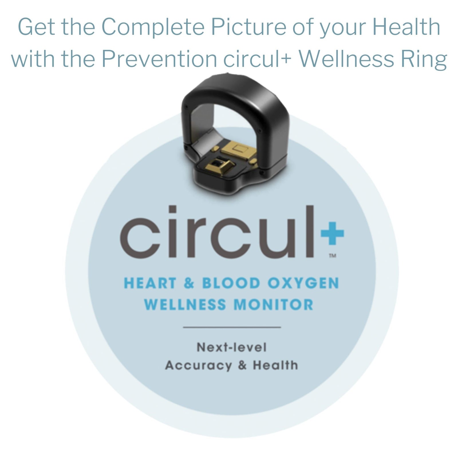 Prevention circul+ Wellness Monitor Ring Sizes 5-9