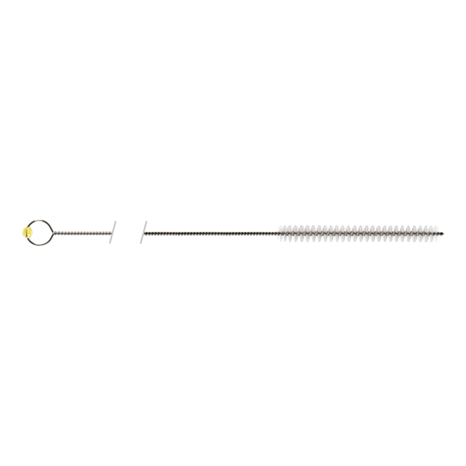 SharnSelect Twisted Wire Cleaning Brush, Yellow, 16.5 Inch X 7 mm