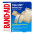 Band-Aid® Plastic Tan Adhesive Strip Bandages Assorted Sizes Sterile