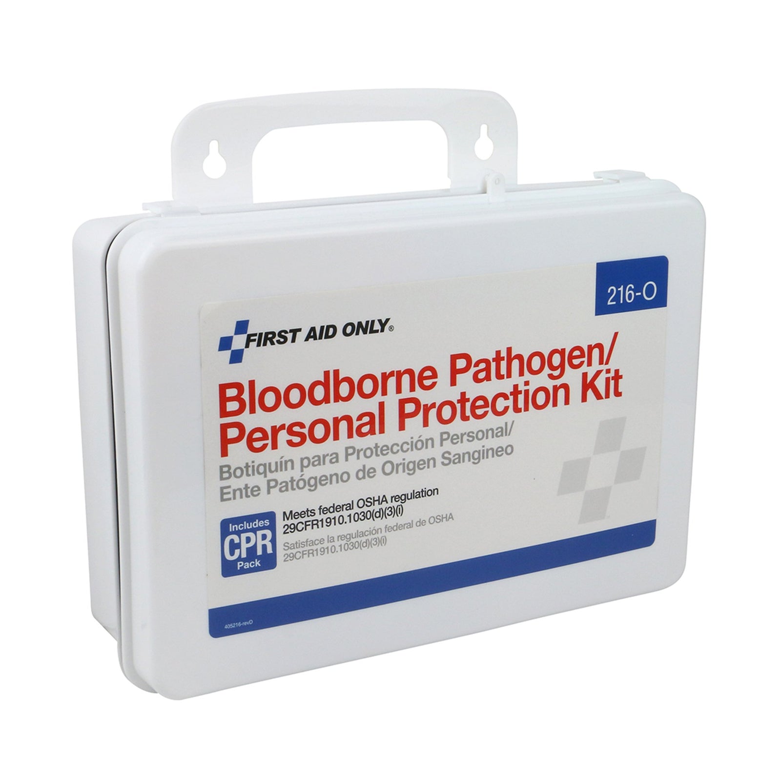 Bloodborne Pathogen Spill Cleanup Kit with CPR Protection