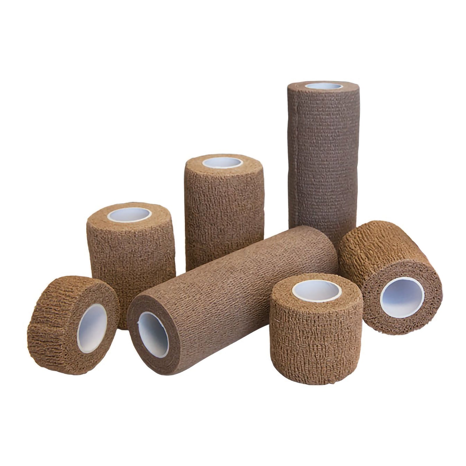 Premier Pro Cohesive Bandage, 4 Inch x 5 Yard, Tan, Sterile