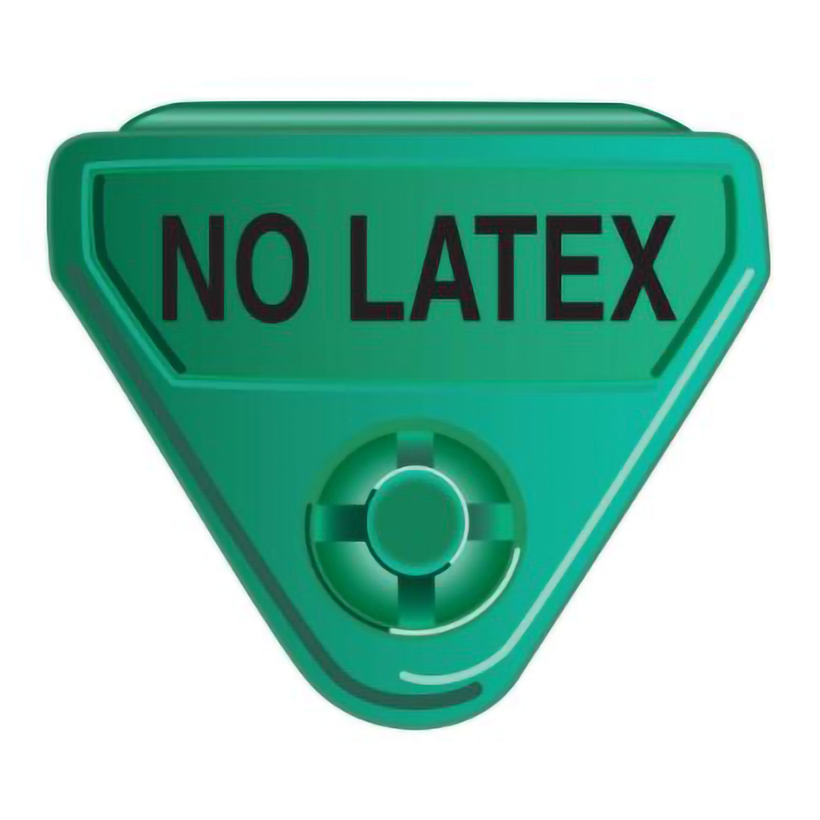 Green ID Wrist Band Clasp with No Latex