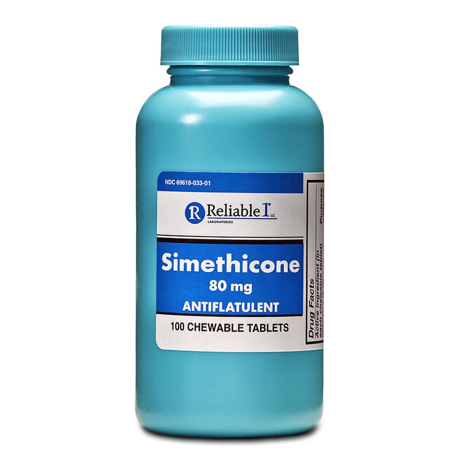 Simethicone 80 mg Chewable Tablets
